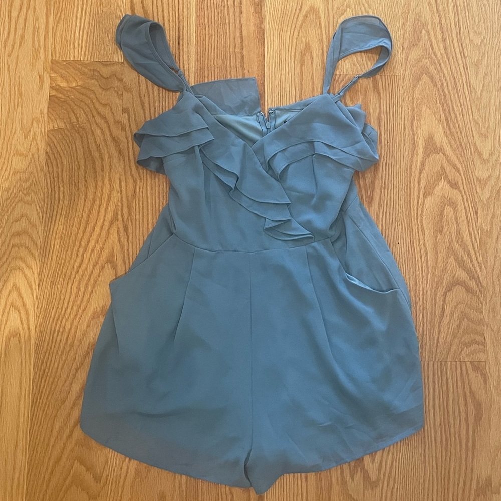 Lulus Blue Romper, Large